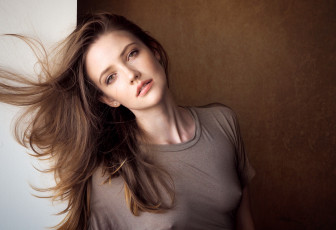 Картинка девушки -unsort+ брюнетки темноволосые взгляд лицо