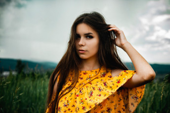 Картинка девушка девушки -unsort+ брюнетки темноволосые модель