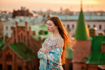 Картинка девушка девушки -unsort+ рыжеволосые+и+другие модель