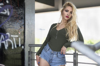 Картинка девушки -unsort+ блондинки +светловолосые лицо взгляд