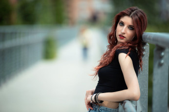 Картинка девушки -unsort+ брюнетки темноволосые martina cecilia взгляд лицо