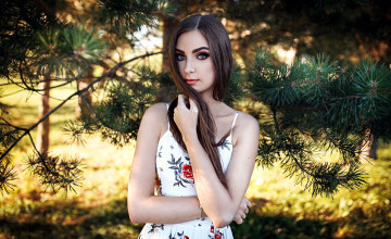 Картинка девушка девушки -unsort+ брюнетки темноволосые модель