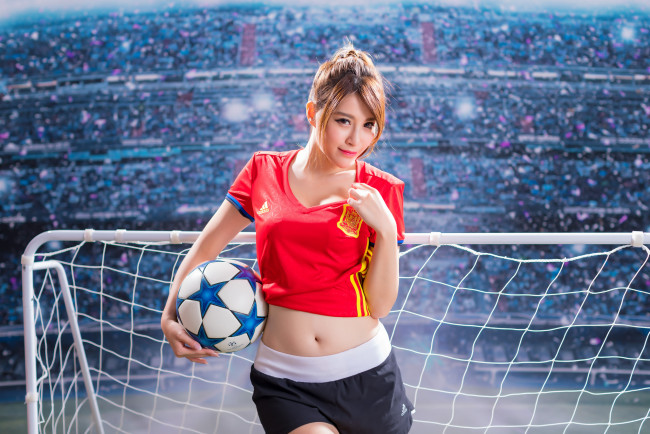 Обои картинки фото спорт, футбол, взгляд, лицо