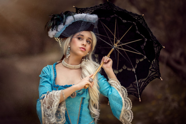 Обои картинки фото девушки, -unsort , креатив, взгляд, лицо