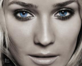 Картинка девушки diane+kruger лицо блондинка
