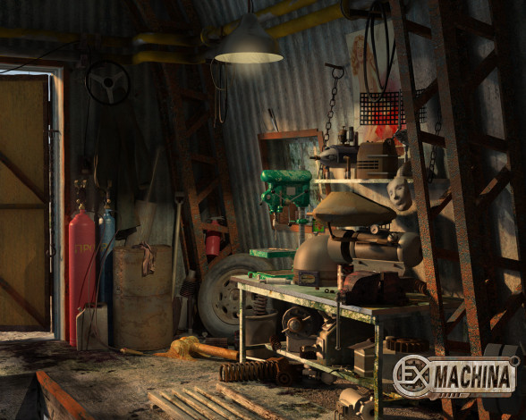 Обои картинки фото видео, игры, ex, machina