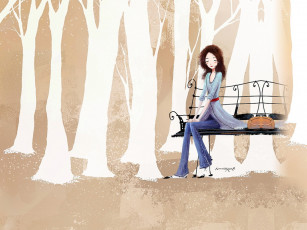 Картинка рисованные люди