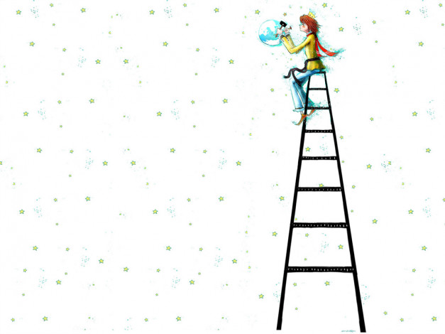 Обои картинки фото рисованные, люди