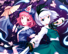 Картинка аниме touhou