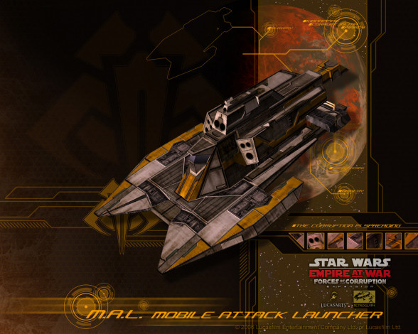 Обои картинки фото star, wars, empire, at, war, forces, of, corruption, видео, игры