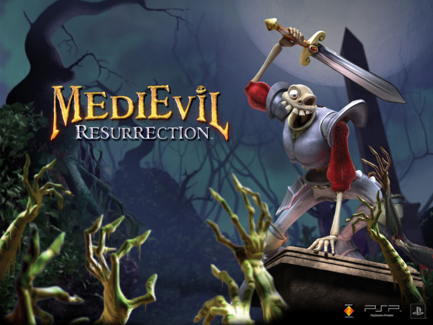 Обои картинки фото видео, игры, medievil, resrrection