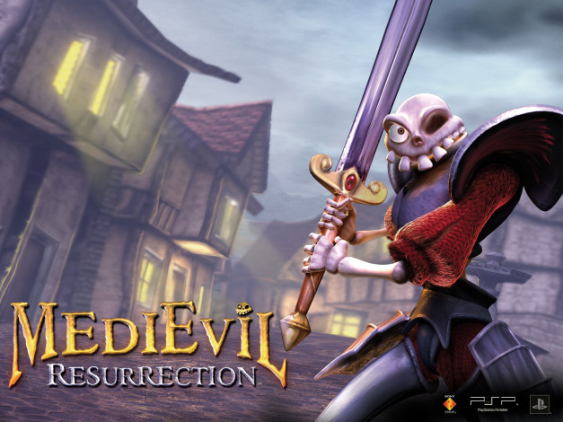 Обои картинки фото видео, игры, medievil, resrrection