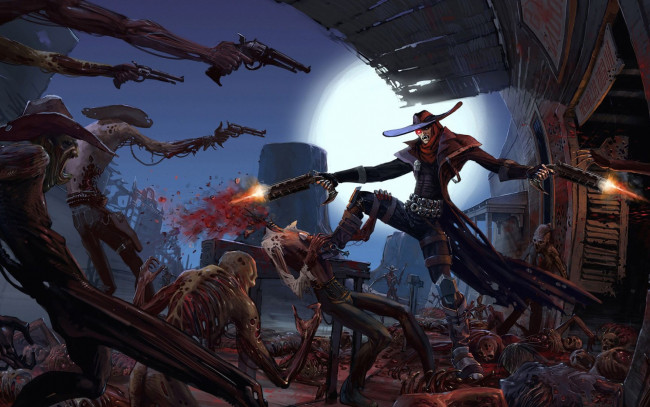 Обои картинки фото darkwatch, curse, of, the, west, видео, игры