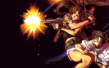 Картинка аниме black lagoon