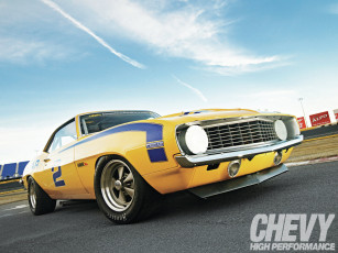 Картинка 1969 chevrolet camaro автомобили