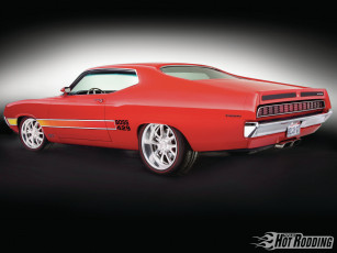 Картинка 1970 boss torino gt автомобили ford