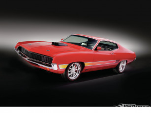 Картинка 1970 boss torino gt автомобили ford