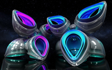 Картинка 3д графика abstract абстракции тёмный абстракция