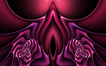 Картинка 3д графика fractal фракталы тёмный узор фрактал