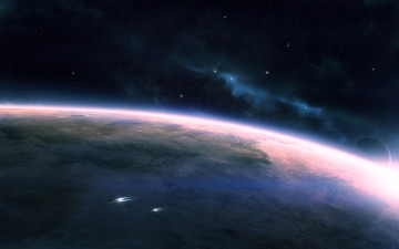 Картинка космос арт планеты