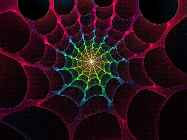 Обои картинки фото 3д, графика, fractal, фракталы, узор, тёмный, абстракция