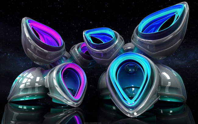 Обои картинки фото 3д, графика, abstract, абстракции, тёмный, абстракция