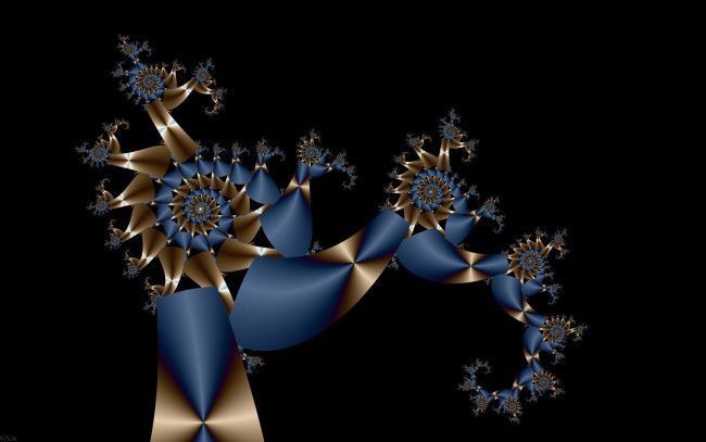 Обои картинки фото 3д, графика, fractal, фракталы, узор, тёмный, фрактал