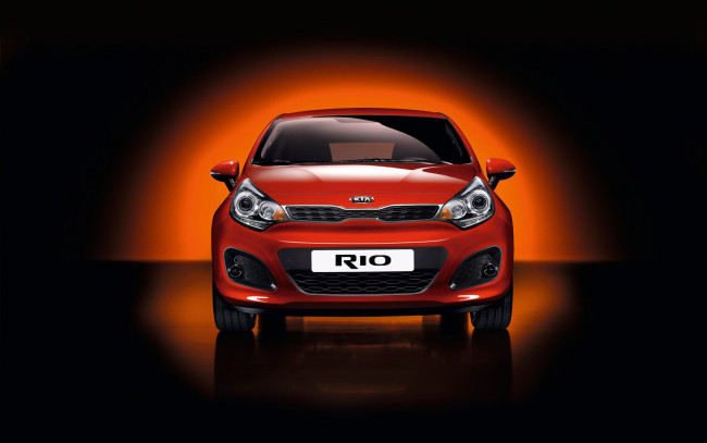 Обои картинки фото kia, rio, door, 2012, автомобили