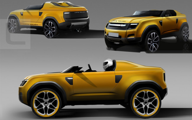 Обои картинки фото land, rover, dc100, sport, concept, 2011, автомобили