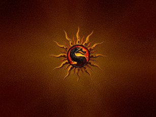 обоя mortal, kombat, видео, игры, armageddon, лого, знак