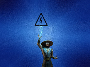 обоя mortal, kombat, видео, игры, armageddon, рейдан, синий