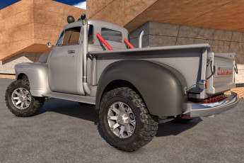 Картинка автомобили 3д 1951 chevrolet