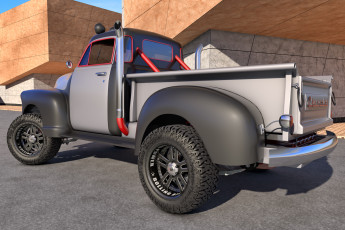 обоя автомобили, 3д, 1951, chevrolet