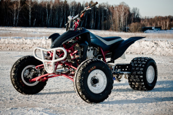 Картинка мотоциклы квадроциклы снег