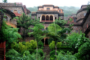 Картинка neemrana fort palace индия города дворцы замки крепости дворец ландшафт