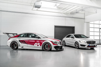 Картинка 2013 mercedes benz cla 45 amg racing series автомобили mercedes-benz ралли