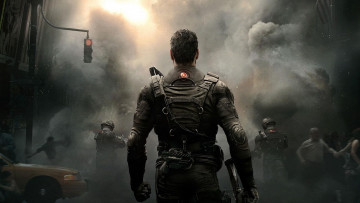 Картинка tom clancy`s rainbow patriots видео игры солдаты светофор