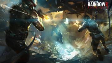 Картинка видео игры tom clancy`s rainbow patriots солдаты