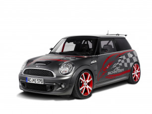 Картинка 2011+mini+cooper+s+eagle+ ac+schnitzer автомобили mini тюнинг cooper eagle серый