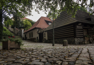 Картинка города прага+ Чехия прага дома улица