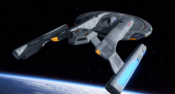 Картинка космос арт звезды вселенная космический корабль