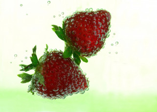 Картинка еда клубника +земляника ягодки