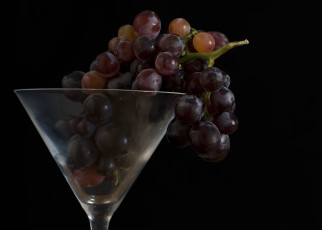 Картинка еда виноград ягоды ббокал