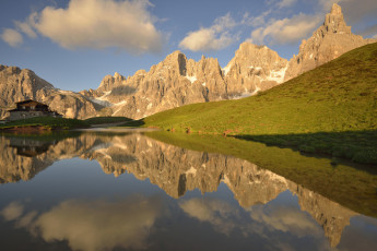 Картинка природа реки озера озеро горы отражение