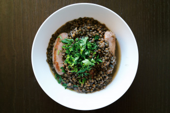 Картинка еда вторые+блюда колбаски гарнир