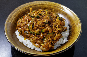 Картинка еда вторые+блюда рис соус