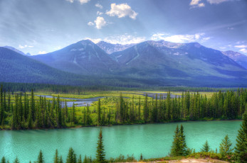 Картинка природа реки озера горы лес река