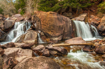 Картинка природа водопады обрыв водопад