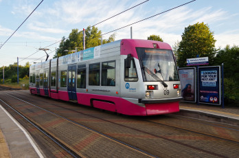 Картинка техника трамваи транспорт трамвай рельсы