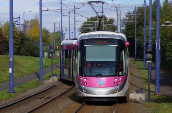 Картинка техника трамваи рельсы транспорт трамвай